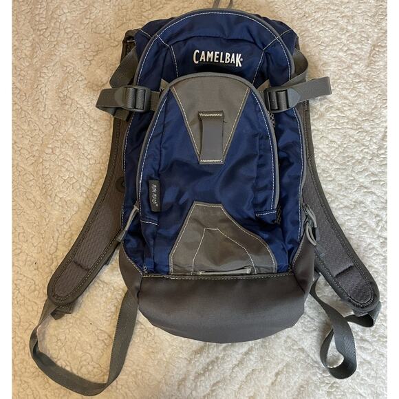 Camelbak Mini Mule Hydration Backpack Blue Gray *No Bladder 1L Capacity 14”x8” - Picture 1 of 8